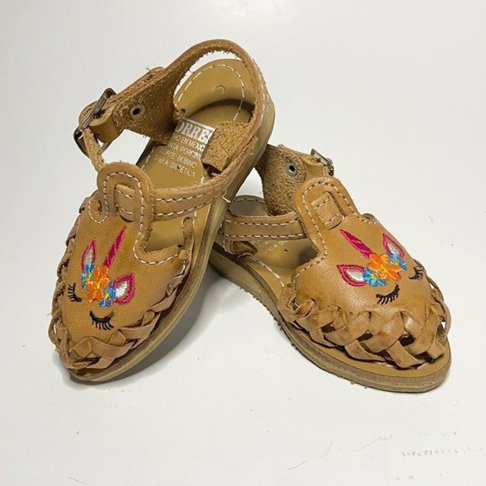 Unicornio huaraches girl unicorn sandals size TODDLER 6